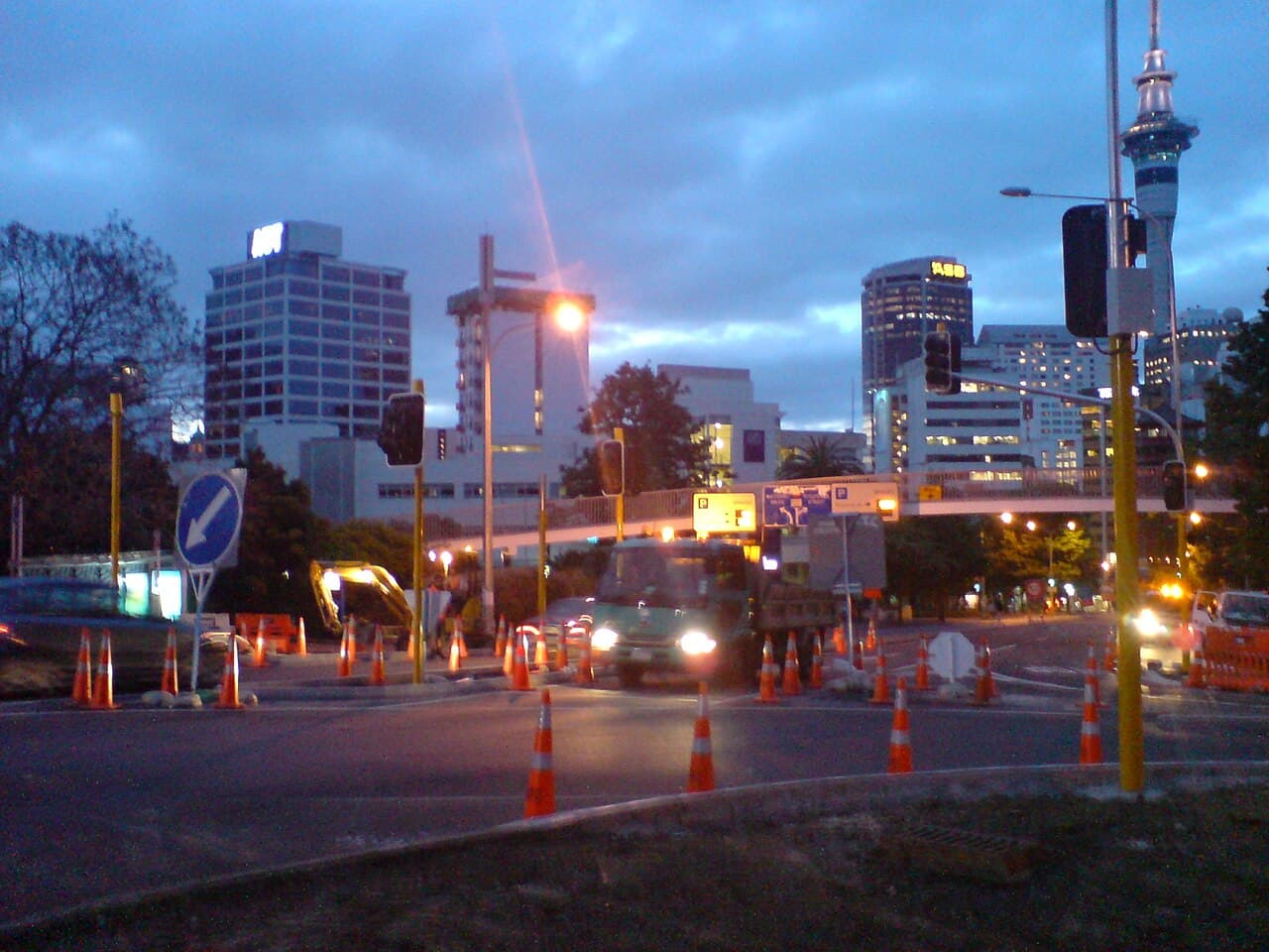 Signs, lights & barriers